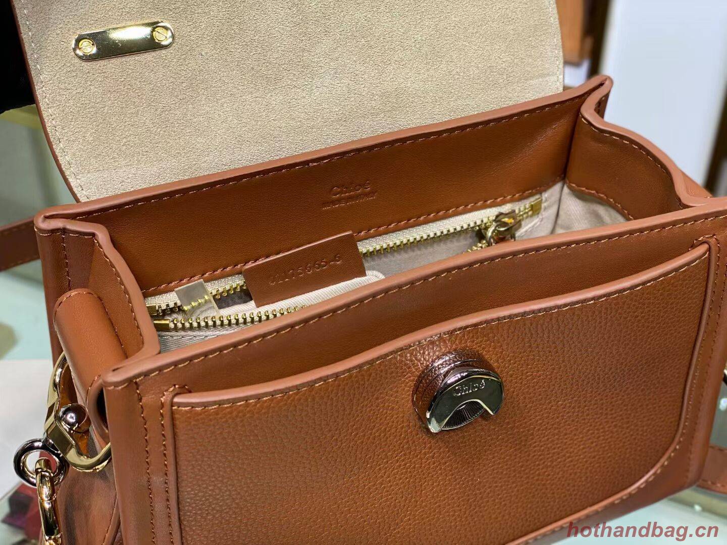 Chloe Original Calfskin Leather Bag C1143S brown Chloe Original Calfskin Leather Bag C1143S brown