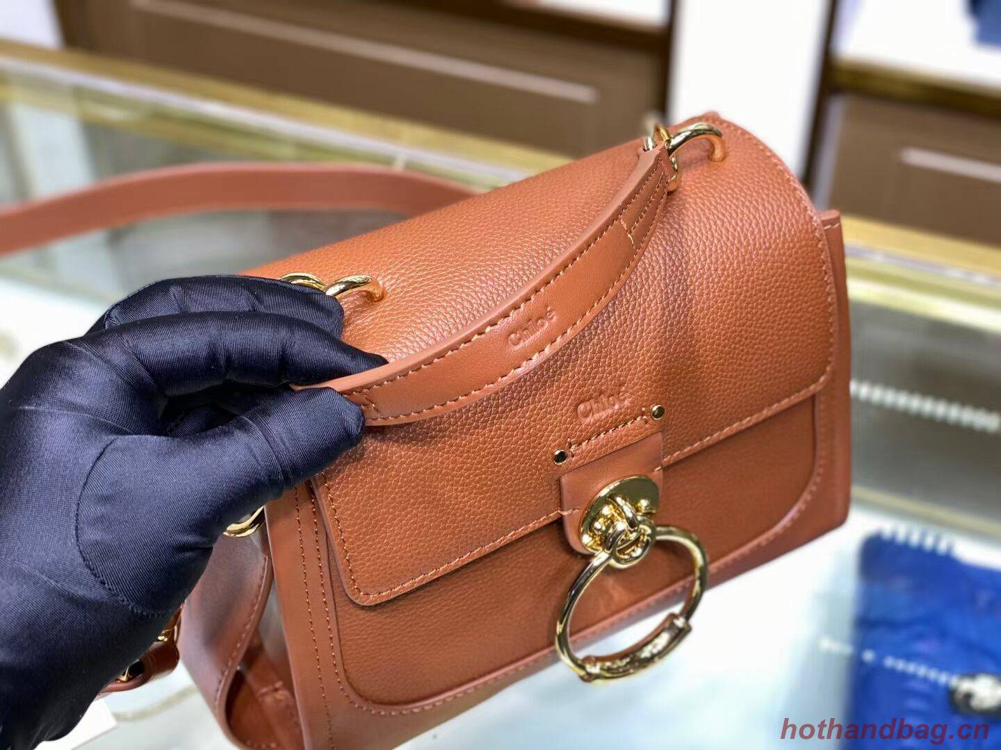Chloe Original Calfskin Leather Bag C1143S brown Chloe Original Calfskin Leather Bag C1143S brown