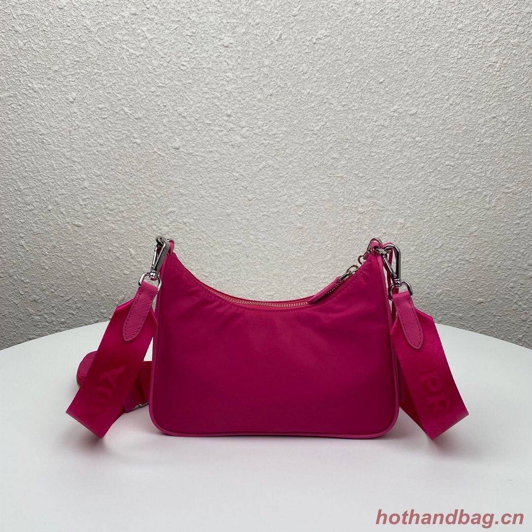 Prada Re-Edition nylon shoulder bag 1BH204 Dark pink Prada Re-Edition nylon shoulder bag 1BH204 Dark pink