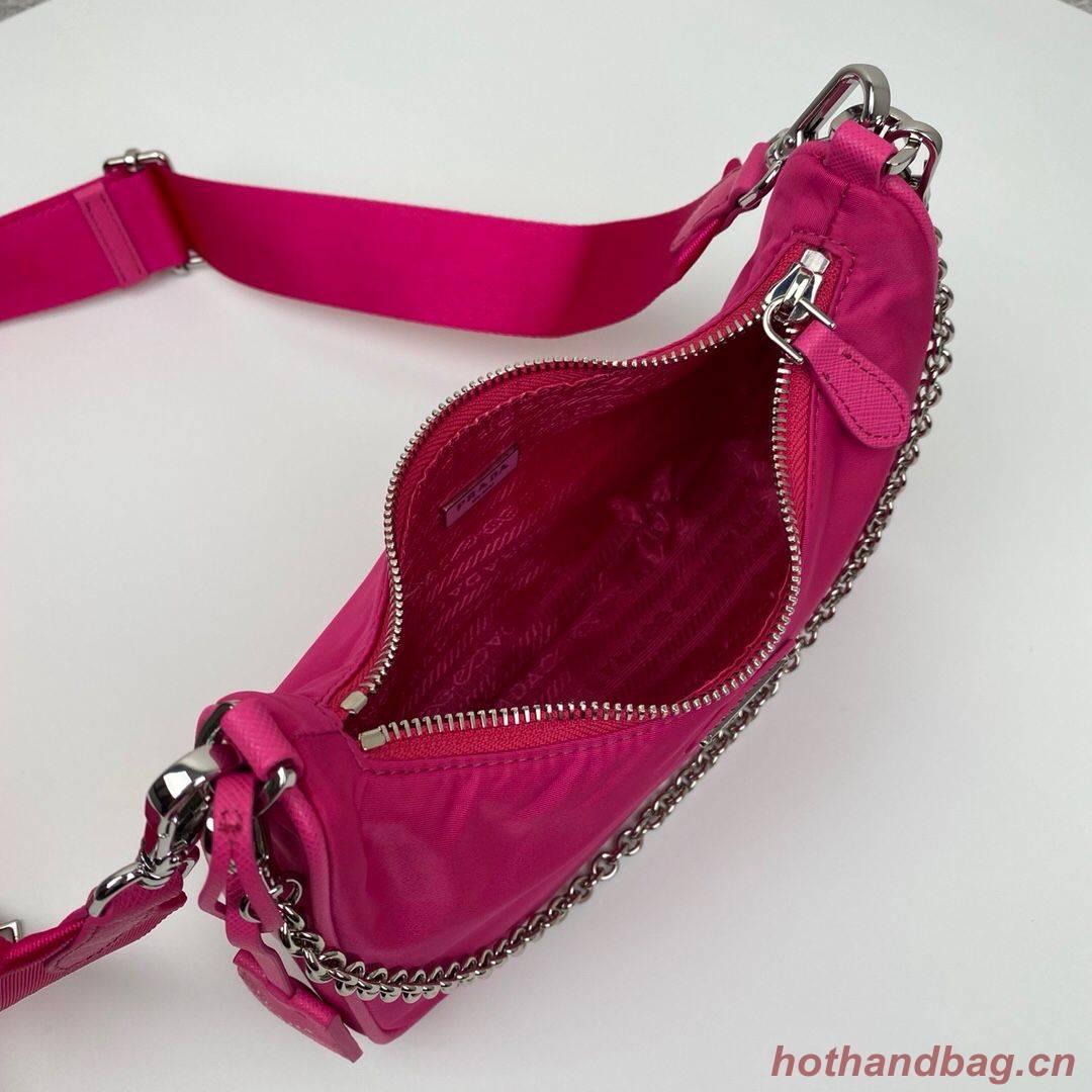 Prada Re-Edition nylon shoulder bag 1BH204 Dark pink Prada Re-Edition nylon shoulder bag 1BH204 Dark pink