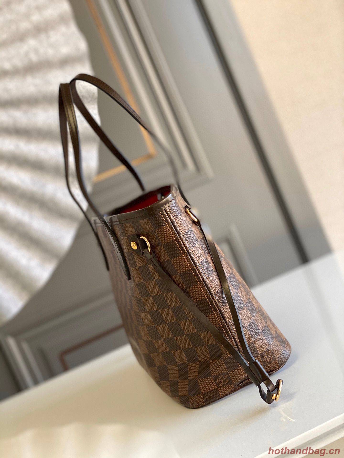 Louis Vuitton Damier Ebene Canvas Neverfull Small N41359 Louis Vuitton Damier Ebene Canvas Neverfull Small N41359