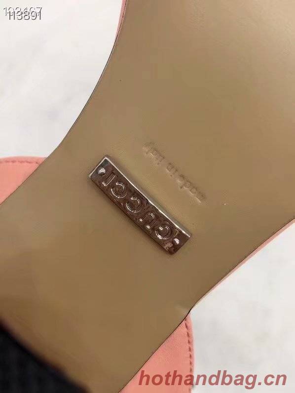 Gucci Leather Double G sandal GG1690TX-2 7CM height Gucci Leather Double G sandal GG1690TX-2 7CM height
