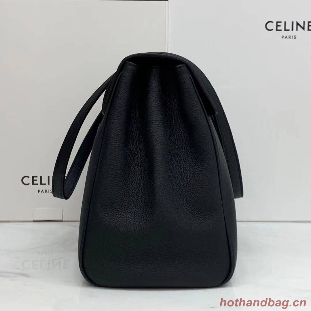Celine MEDIUM SOFT 16 BAG IN SMOOTH CALFSKIN CR94043 black Celine MEDIUM SOFT 16 BAG IN SMOOTH CALFSKIN CR94043 black
