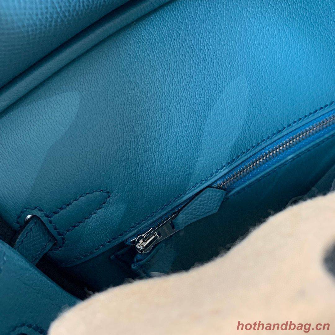 Hermes Birkin 25CM Epsom Bag Original Leather H25E Dark Green Hermes Birkin 25CM Epsom Bag Original Leather H25E Dark Green