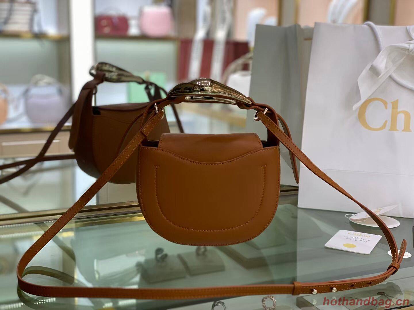 Chloe Original Calfskin Leather Bag 3S1350 brown Chloe Original Calfskin Leather Bag 3S1350 brown