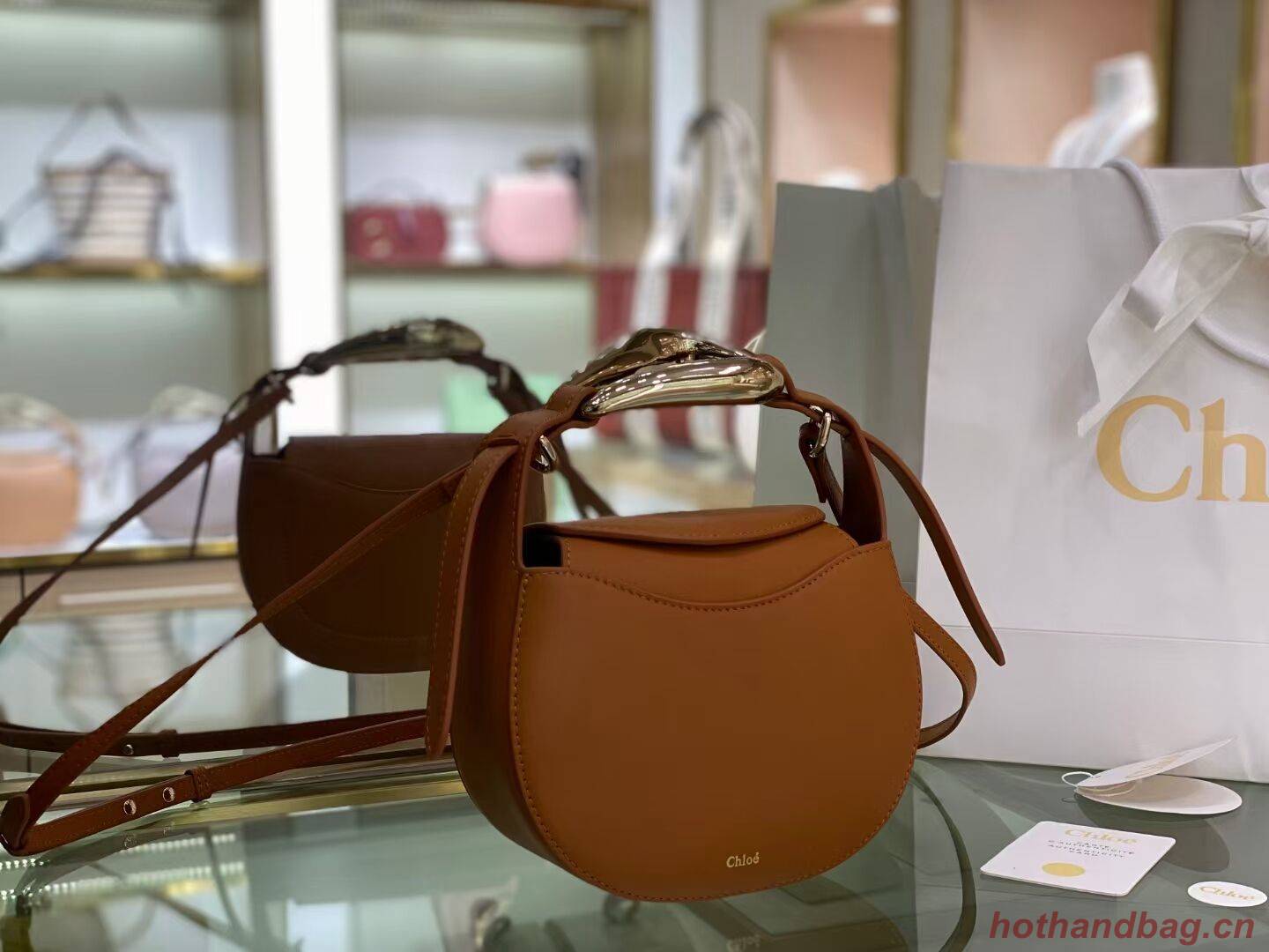 Chloe Original Calfskin Leather Bag 3S1350 brown Chloe Original Calfskin Leather Bag 3S1350 brown