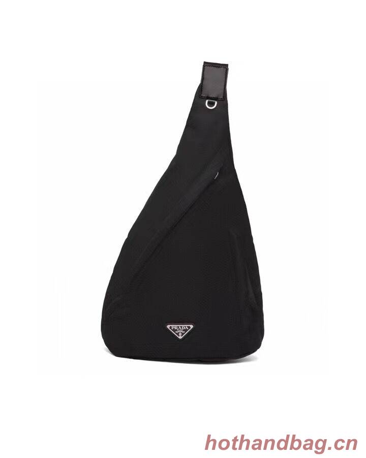 Prada Brushed leather bag 2VH092 black Prada Brushed leather bag 2VH092 black