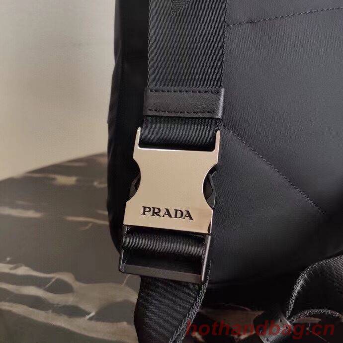 Prada Brushed leather bag 2VH092 black Prada Brushed leather bag 2VH092 black