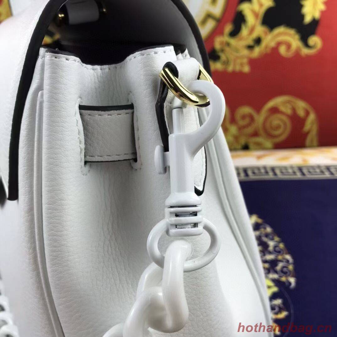 Versace Original medium Calfskin Leather Bag FS1041 white Versace Original medium Calfskin Leather Bag FS1041 white