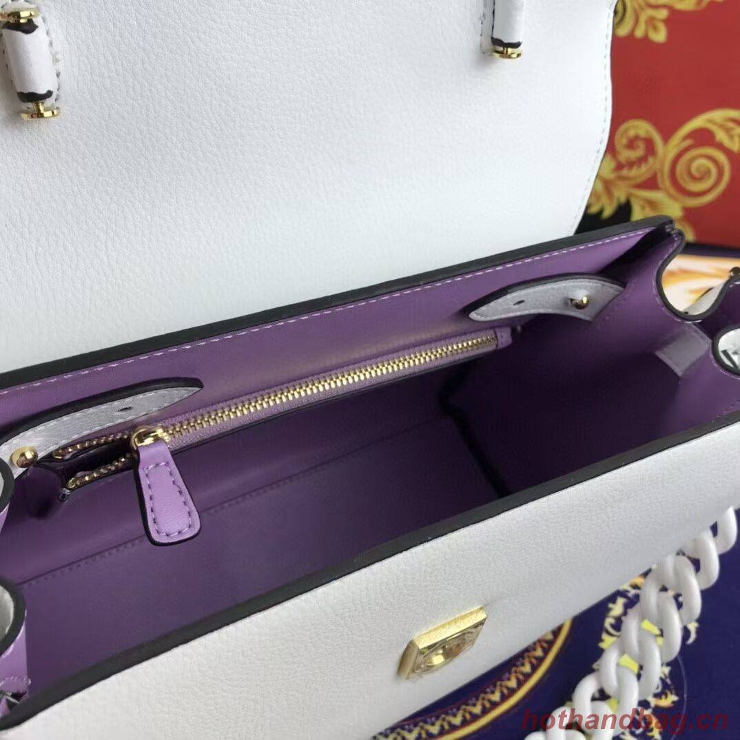 Versace Original medium Calfskin Leather Bag FS1041 white Versace Original medium Calfskin Leather Bag FS1041 white