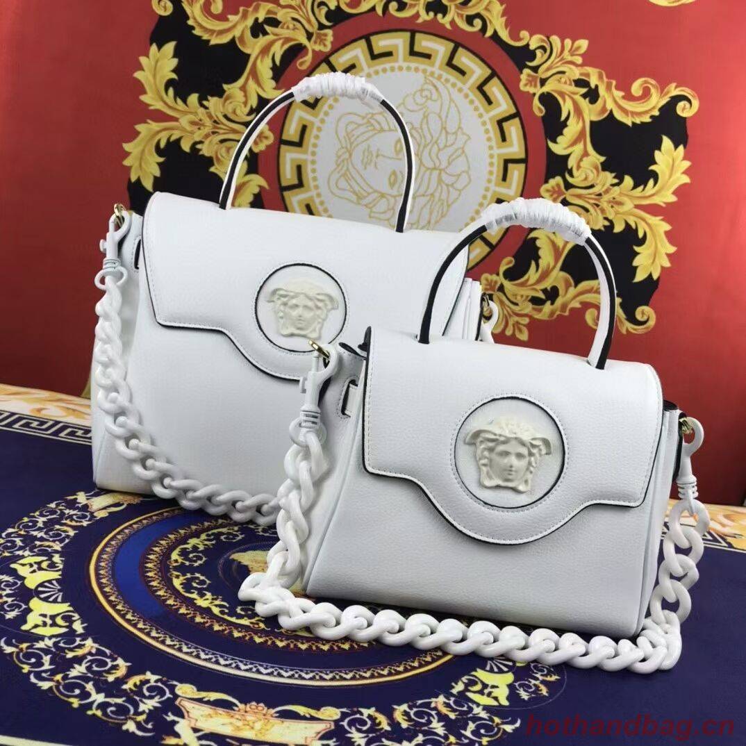 Versace Original medium Calfskin Leather Bag FS1041 white Versace Original medium Calfskin Leather Bag FS1041 white