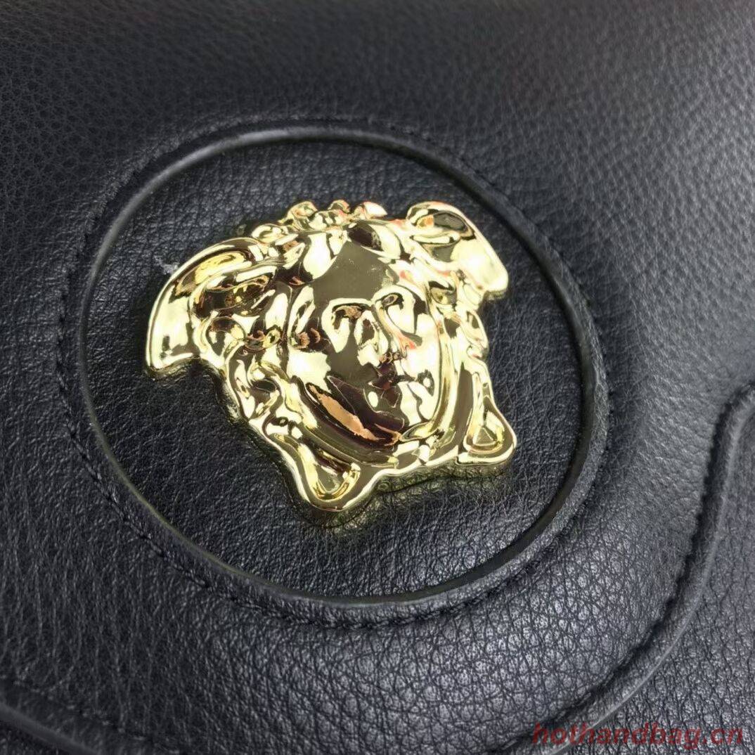 Versace Original large Calfskin Leather Bag FS1042 black Versace Original large Calfskin Leather Bag FS1042 black
