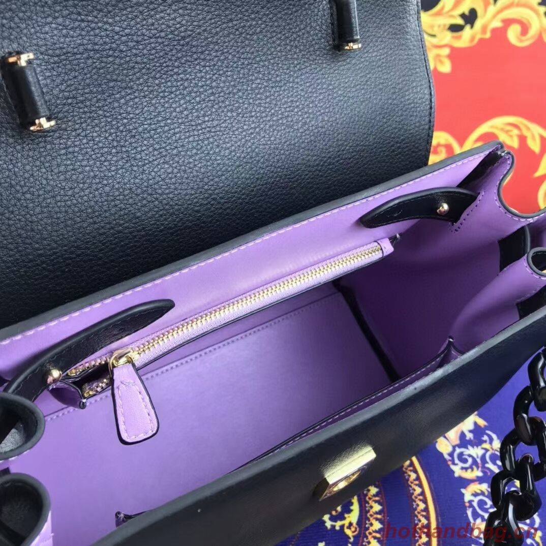 Versace Original medium Calfskin Leather Bag FS1041-1 black Versace Original medium Calfskin Leather Bag FS1041-1 black