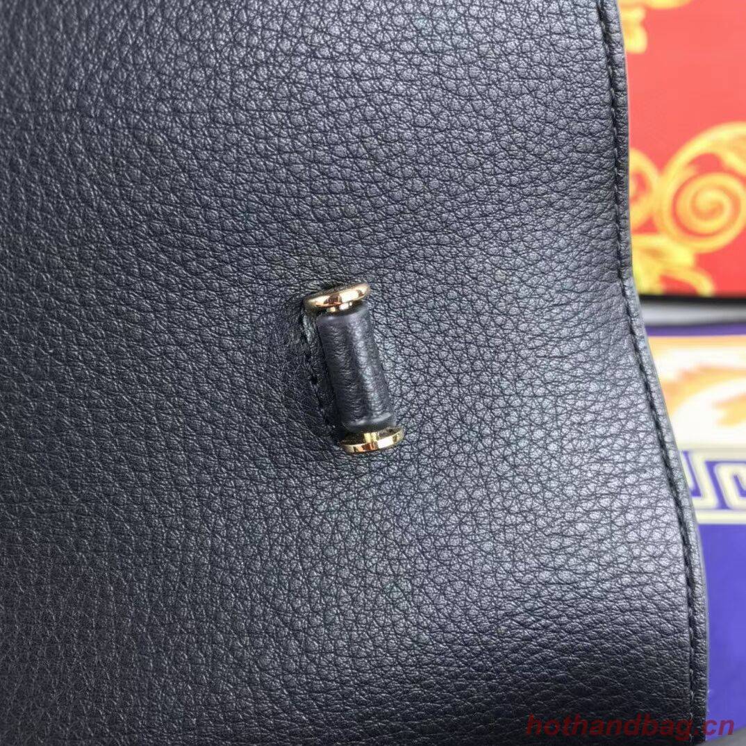 Versace Original medium Calfskin Leather Bag FS1041-1 black Versace Original medium Calfskin Leather Bag FS1041-1 black