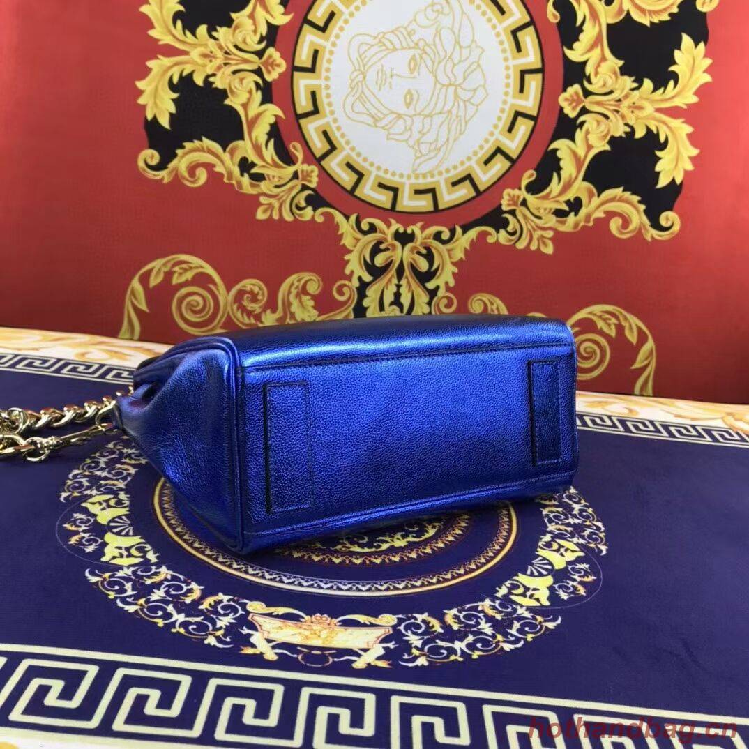 Versace Original medium Calfskin Leather Bag FS1041 blue Versace Original medium Calfskin Leather Bag FS1041 blue