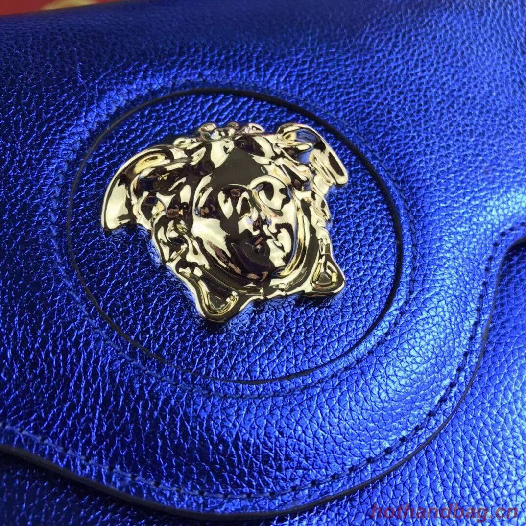 Versace Original medium Calfskin Leather Bag FS1041 blue Versace Original medium Calfskin Leather Bag FS1041 blue