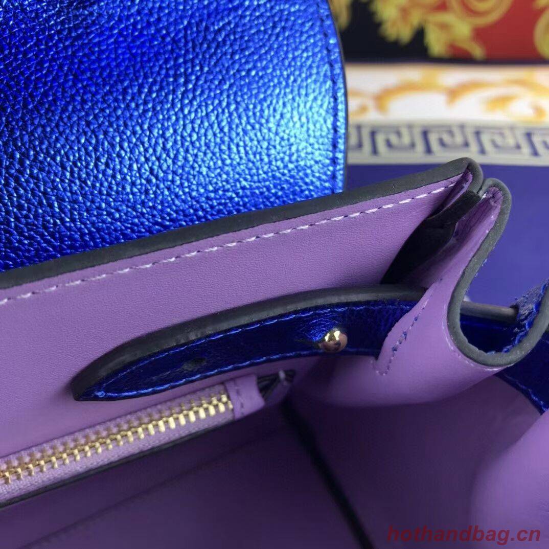 Versace Original medium Calfskin Leather Bag FS1041 blue Versace Original medium Calfskin Leather Bag FS1041 blue