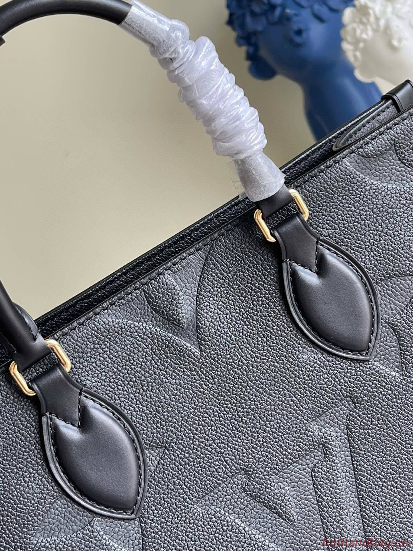 Louis Vuitton ONTHEGO MM M45595 Black Louis Vuitton ONTHEGO MM M45595 Black
