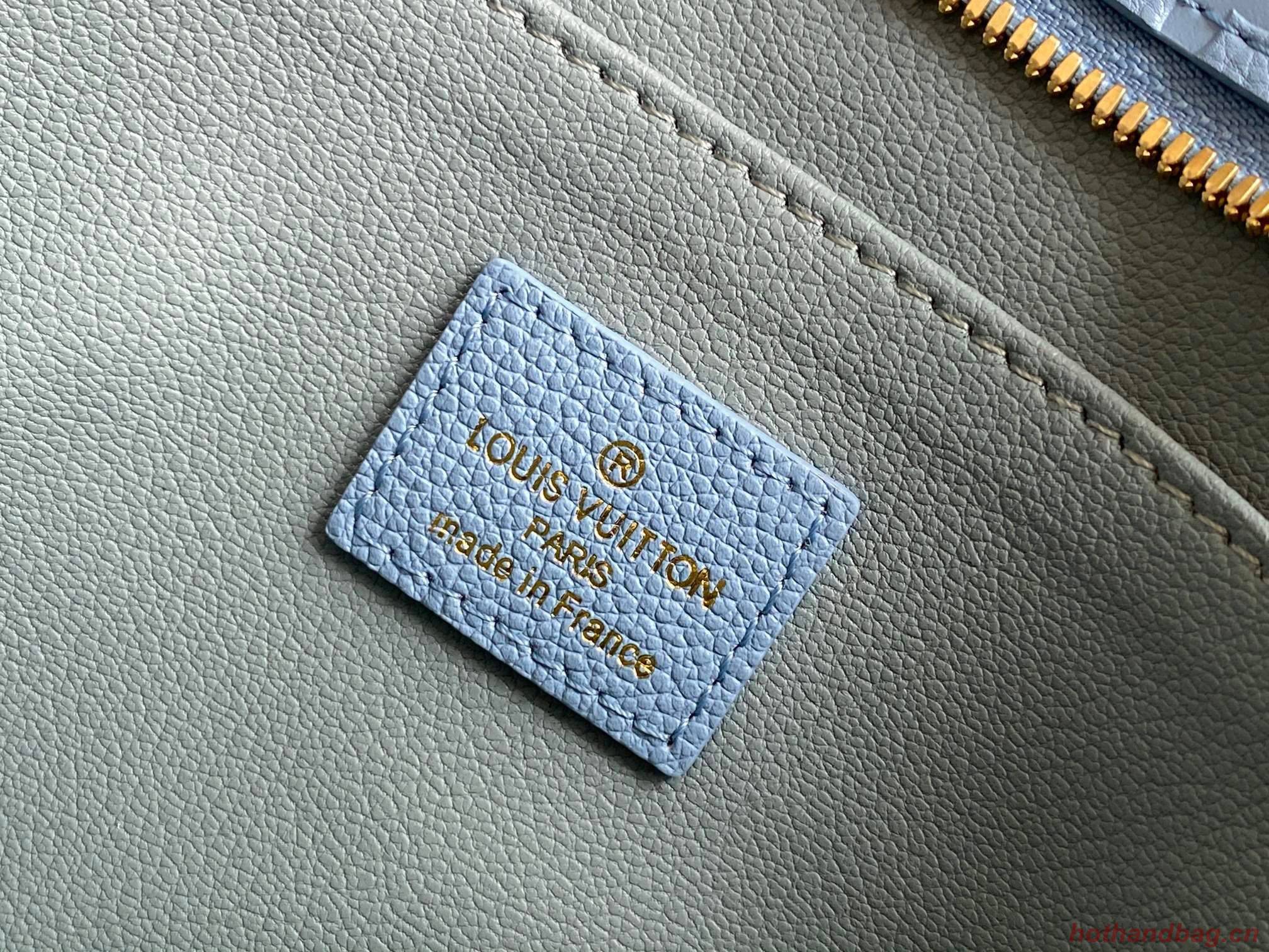 Louis Vuitton Monogram Eclipse POCHETTE Voyage M45665 Blue Louis Vuitton Monogram Eclipse POCHETTE Voyage M45665 Blue