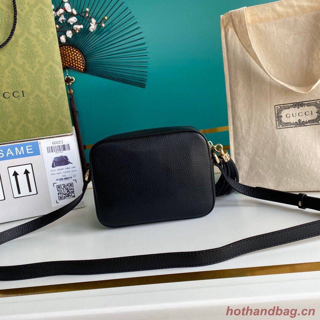 Gucci Soho Original Calfskin Leather Disco Bag 308364 Black Gucci Soho Original Calfskin Leather Disco Bag 308364 Black