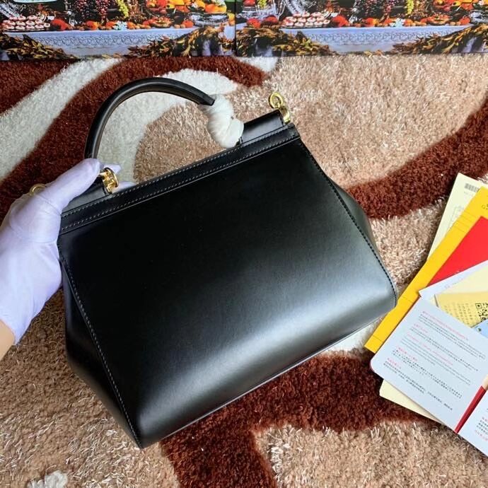 Dolce & Gabbana Origianl Leather Shoulder Bag 5157 black Dolce & Gabbana Origianl Leather Shoulder Bag 5157 black