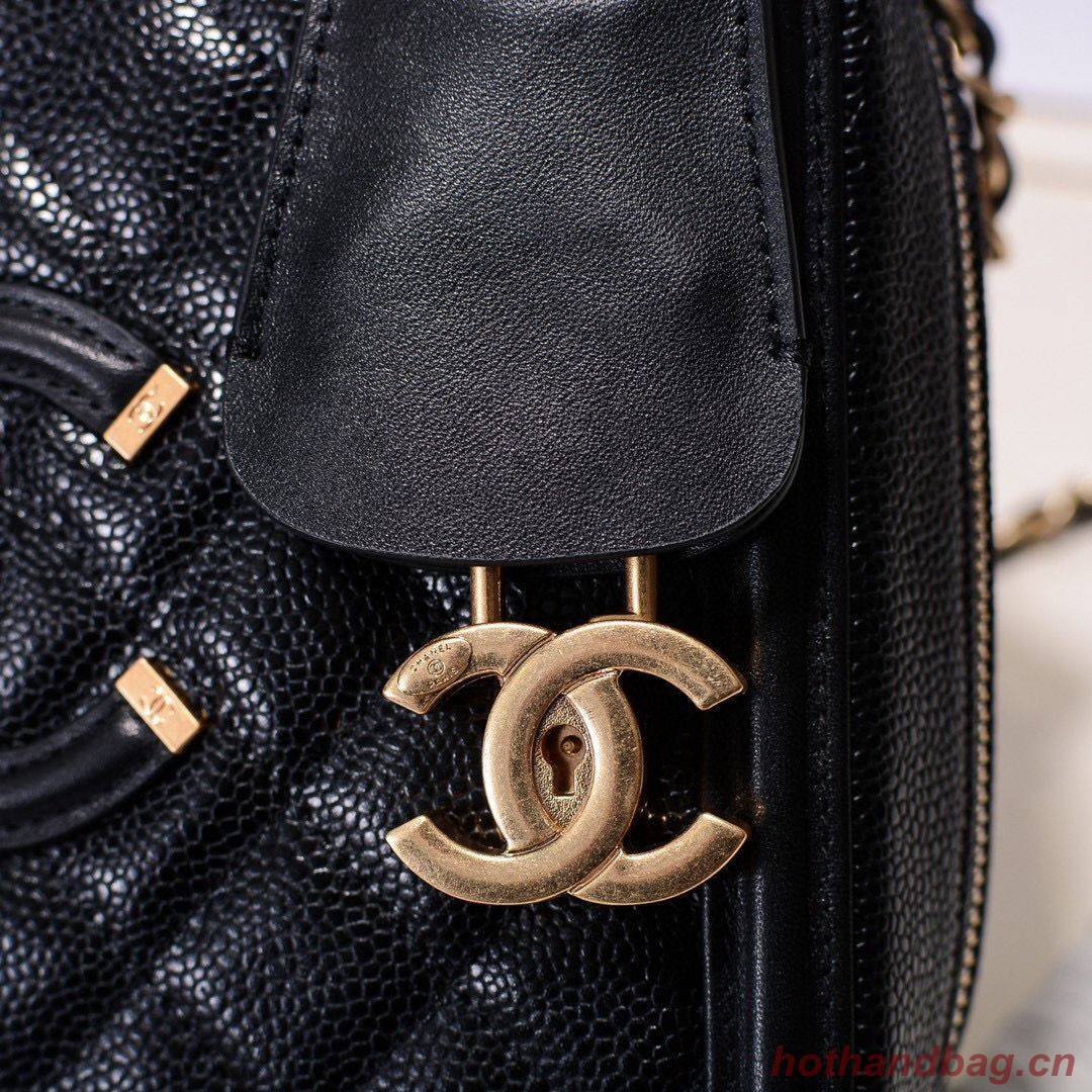 Chanel mini Vanity Case Original A93342 Black Chanel mini Vanity Case Original A93342 Black