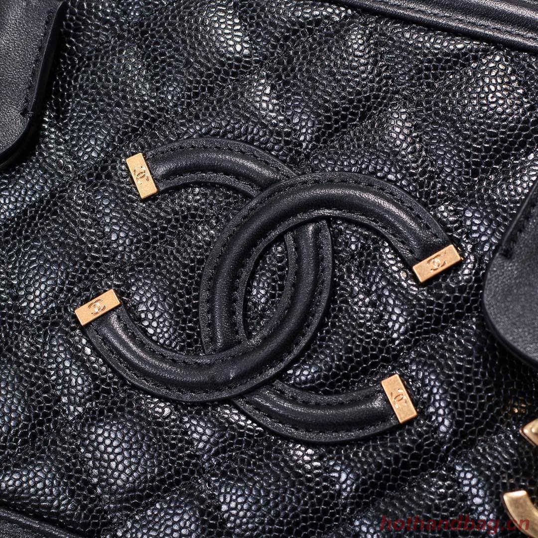 Chanel mini Vanity Case Original A93342 Black Chanel mini Vanity Case Original A93342 Black