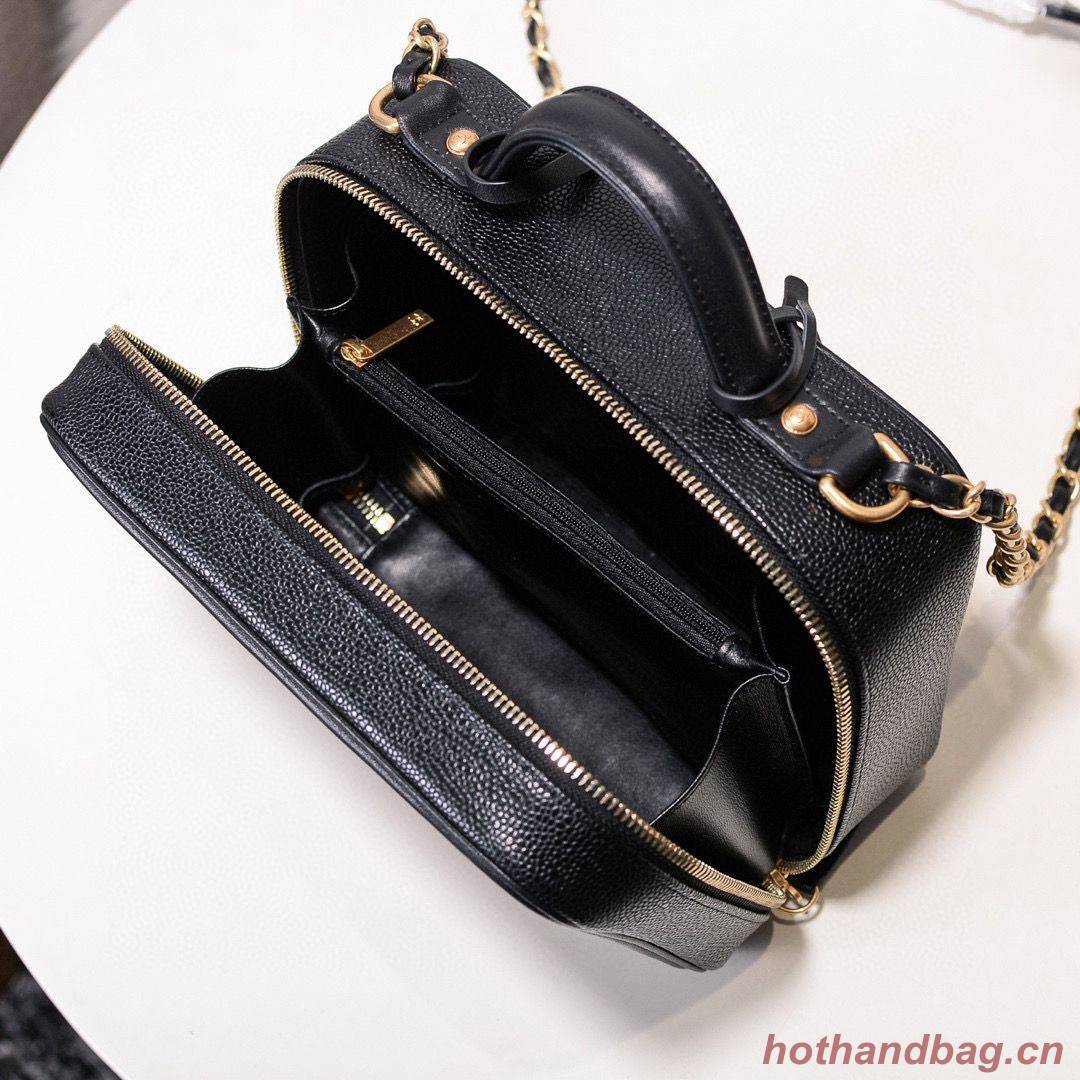 Chanel mini Vanity Case Original A93342 Black Chanel mini Vanity Case Original A93342 Black