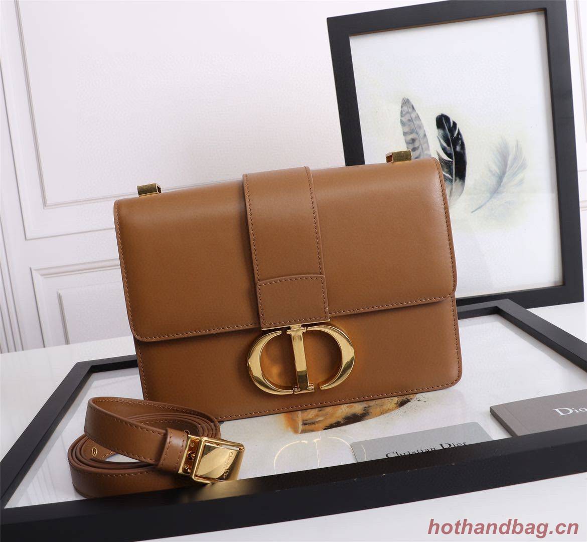 DIOR 30 MONTAIGNE BAG Box Calfskin M9203UM DIOR 30 MONTAIGNE BAG Box Calfskin M9203UM