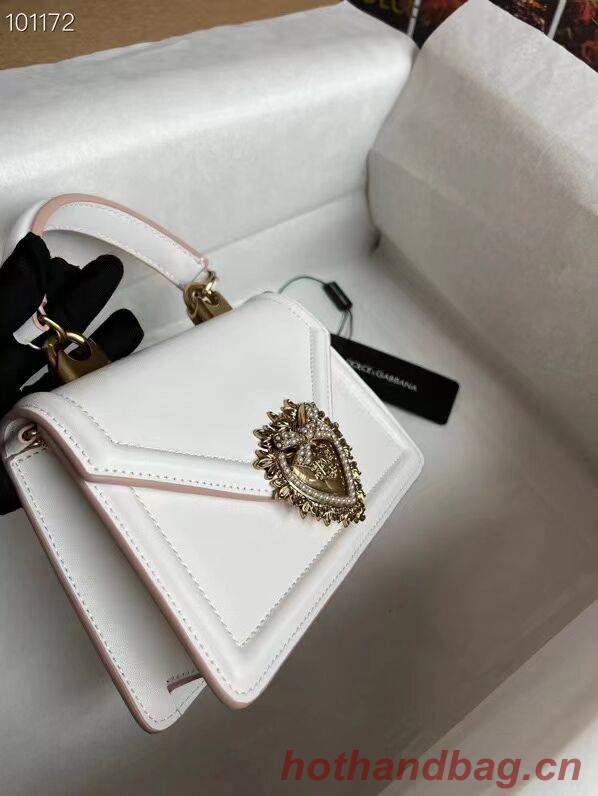Dolce & Gabbana Origianl Leather Shoulder Bag 4011 white Dolce & Gabbana Origianl Leather Shoulder Bag 4011 white