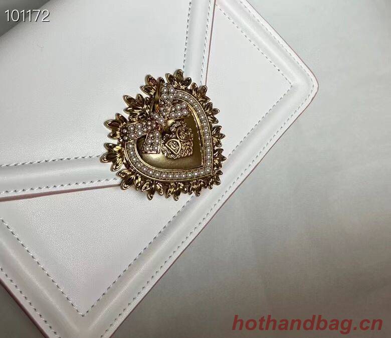 Dolce & Gabbana Origianl Leather Shoulder Bag 4011 white Dolce & Gabbana Origianl Leather Shoulder Bag 4011 white
