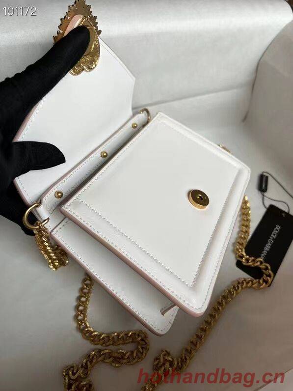 Dolce & Gabbana Origianl Leather Shoulder Bag 4011 white Dolce & Gabbana Origianl Leather Shoulder Bag 4011 white