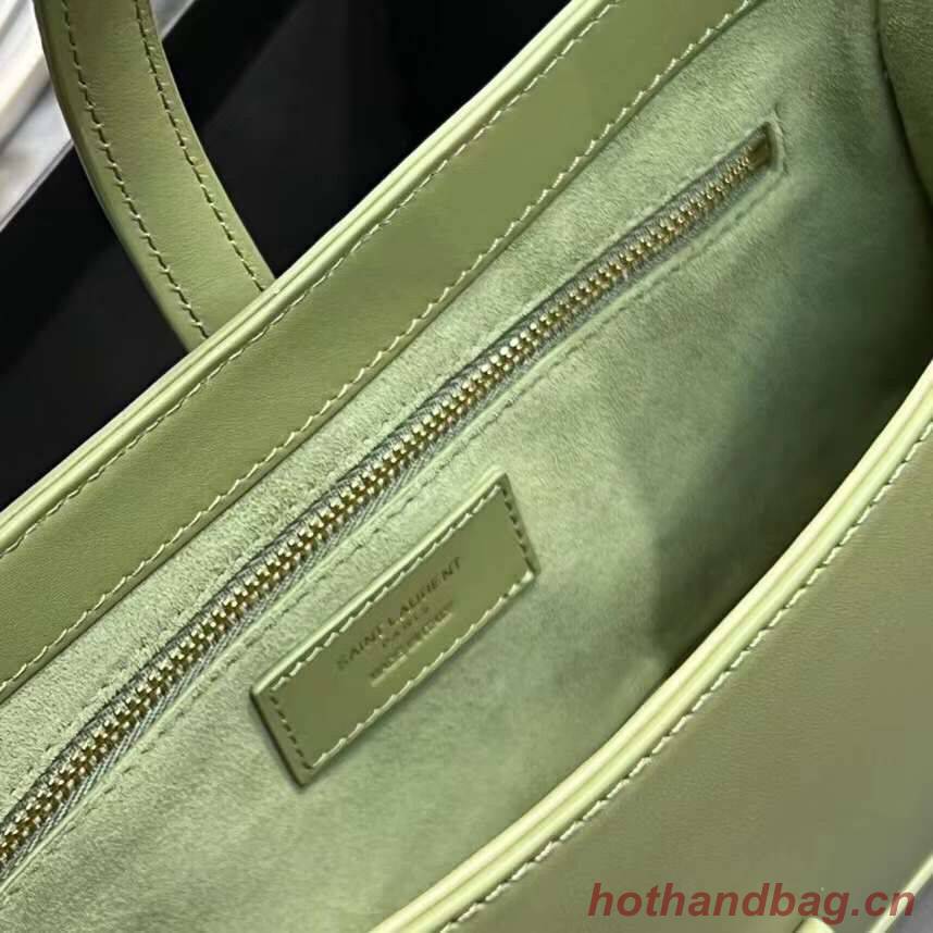 YSL LE 5 A 7 HOBO BAG IN SMOOTH LEATHER Y687228 PISTACHE YSL LE 5 A 7 HOBO BAG IN SMOOTH LEATHER Y687228 PISTACHE