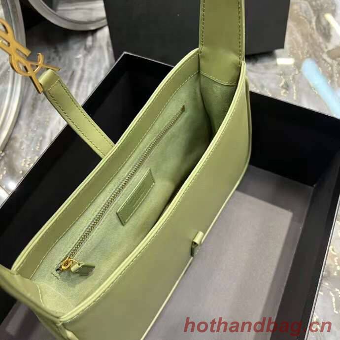 YSL LE 5 A 7 HOBO BAG IN SMOOTH LEATHER Y687228 PISTACHE YSL LE 5 A 7 HOBO BAG IN SMOOTH LEATHER Y687228 PISTACHE