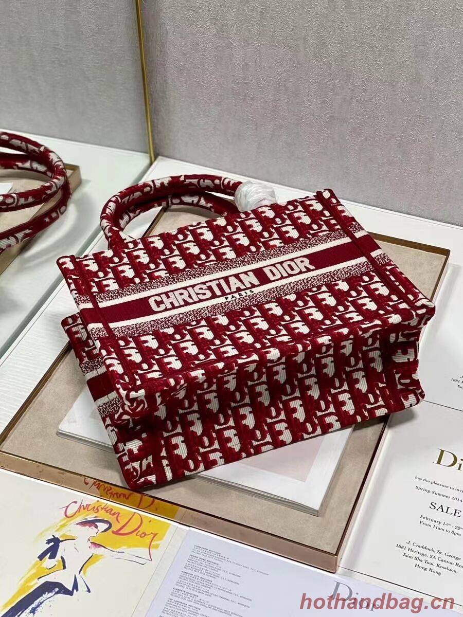 SMALL DIOR BOOK TOTE Embroidery C1331-5 SMALL DIOR BOOK TOTE Embroidery C1331-5