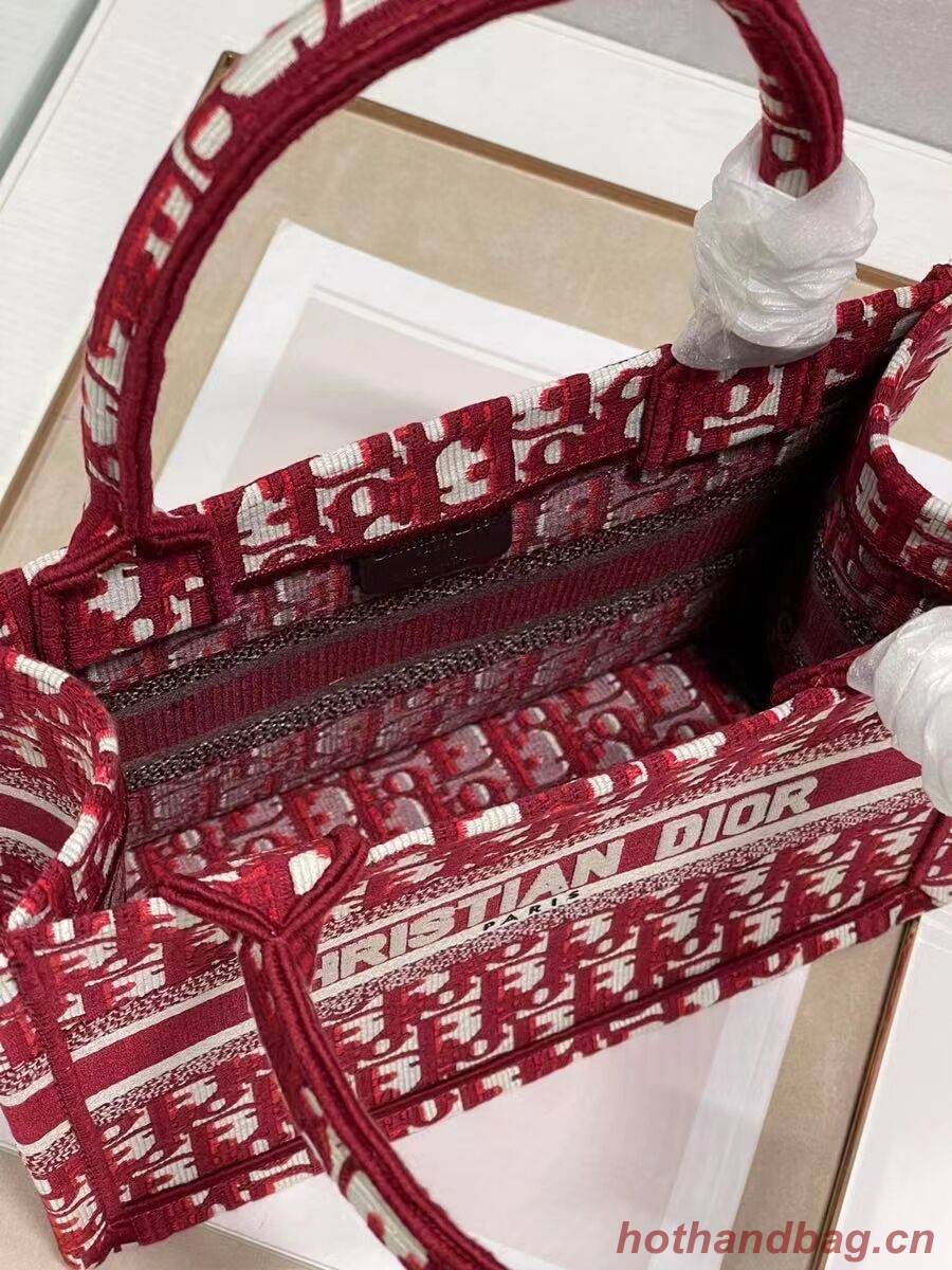 SMALL DIOR BOOK TOTE Embroidery C1331-5 SMALL DIOR BOOK TOTE Embroidery C1331-5