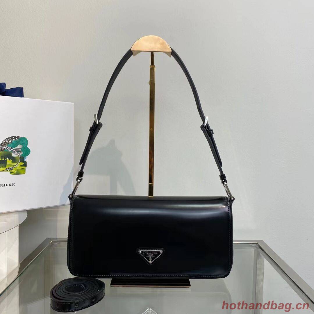 Prada Brushed leather Femme bag 1BD323 black Prada Brushed leather Femme bag 1BD323 black