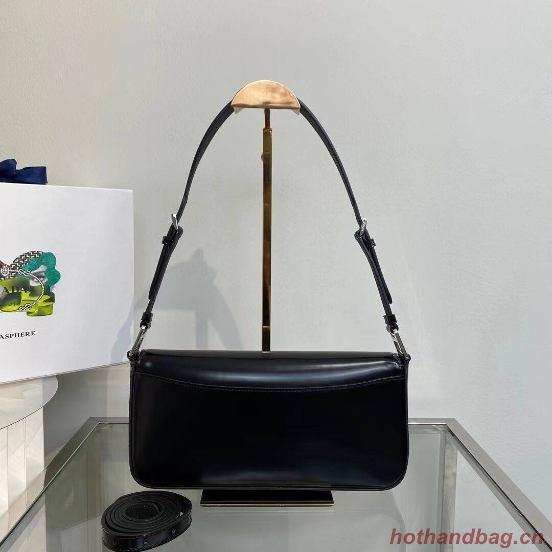 Prada Brushed leather Femme bag 1BD323 black Prada Brushed leather Femme bag 1BD323 black