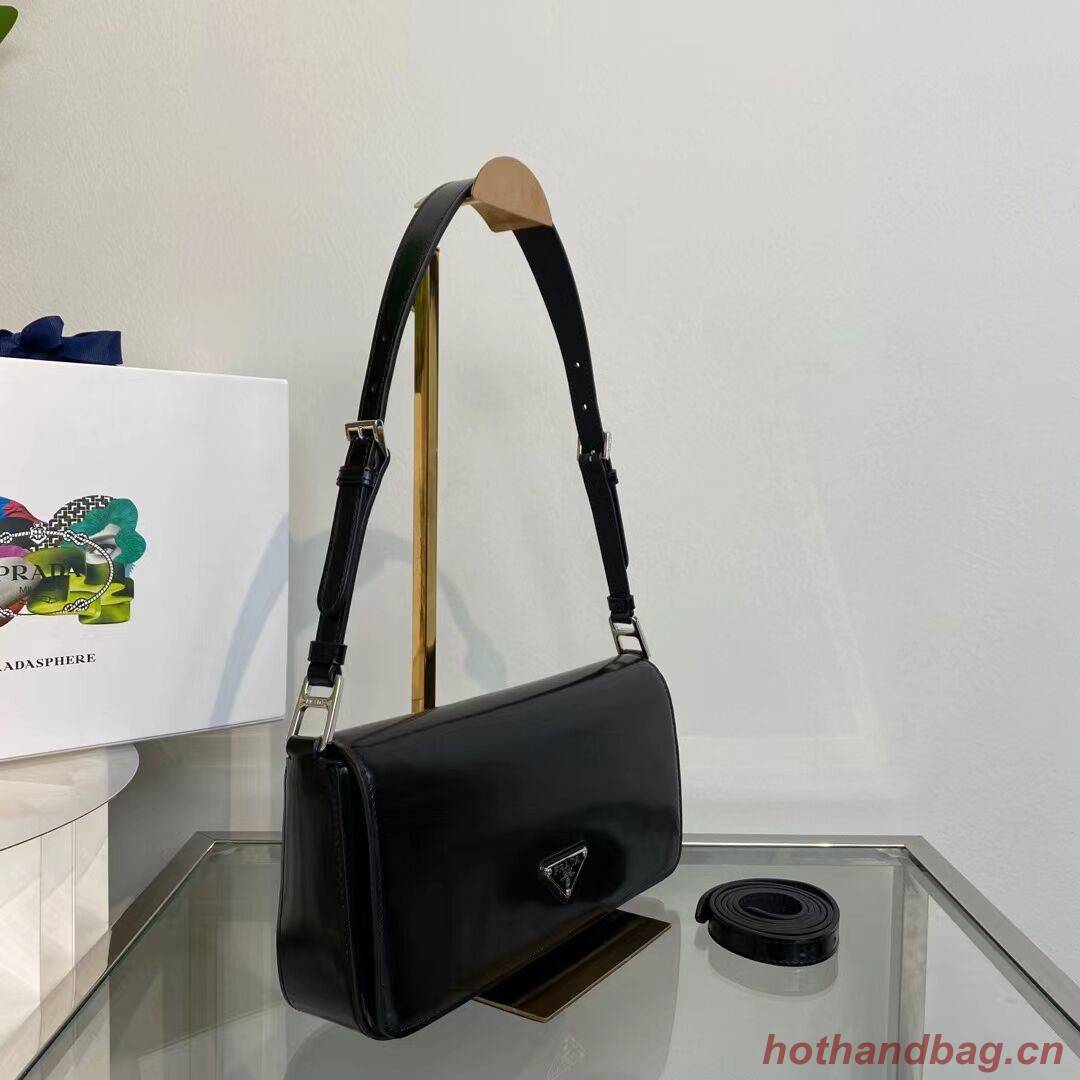 Prada Brushed leather Femme bag 1BD323 black Prada Brushed leather Femme bag 1BD323 black
