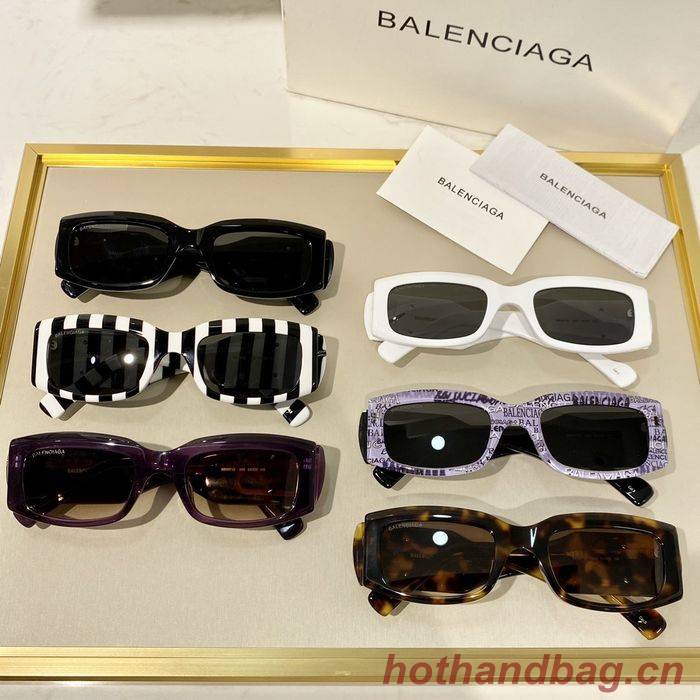 Balenciaga Sunglasses Top Quality BAS00107