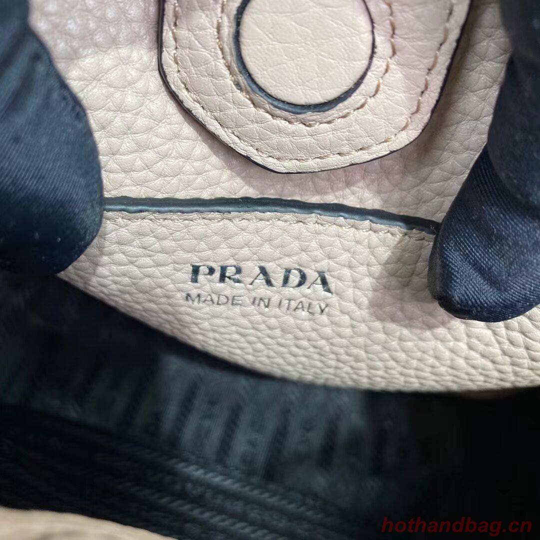 Prada Leather mini shoulder bag 1BH191 pink Prada Leather mini shoulder bag 1BH191 pink
