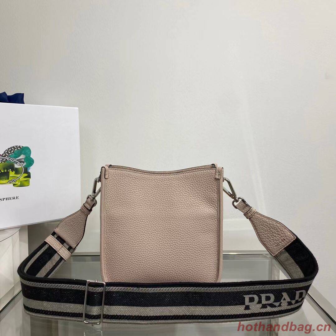 Prada Leather mini shoulder bag 1BH191 pink Prada Leather mini shoulder bag 1BH191 pink