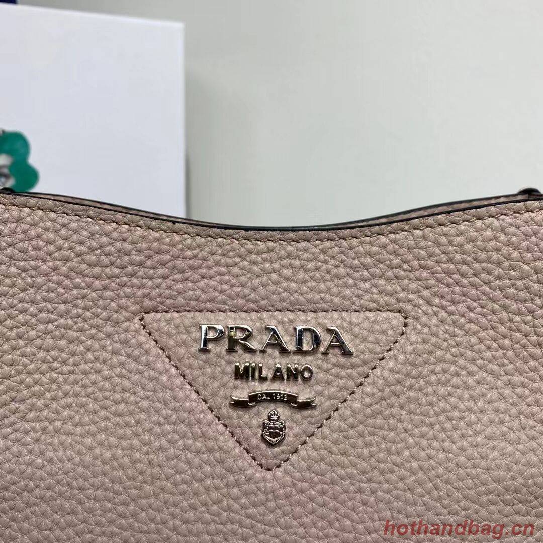 Prada Leather mini shoulder bag 1BH191 pink Prada Leather mini shoulder bag 1BH191 pink