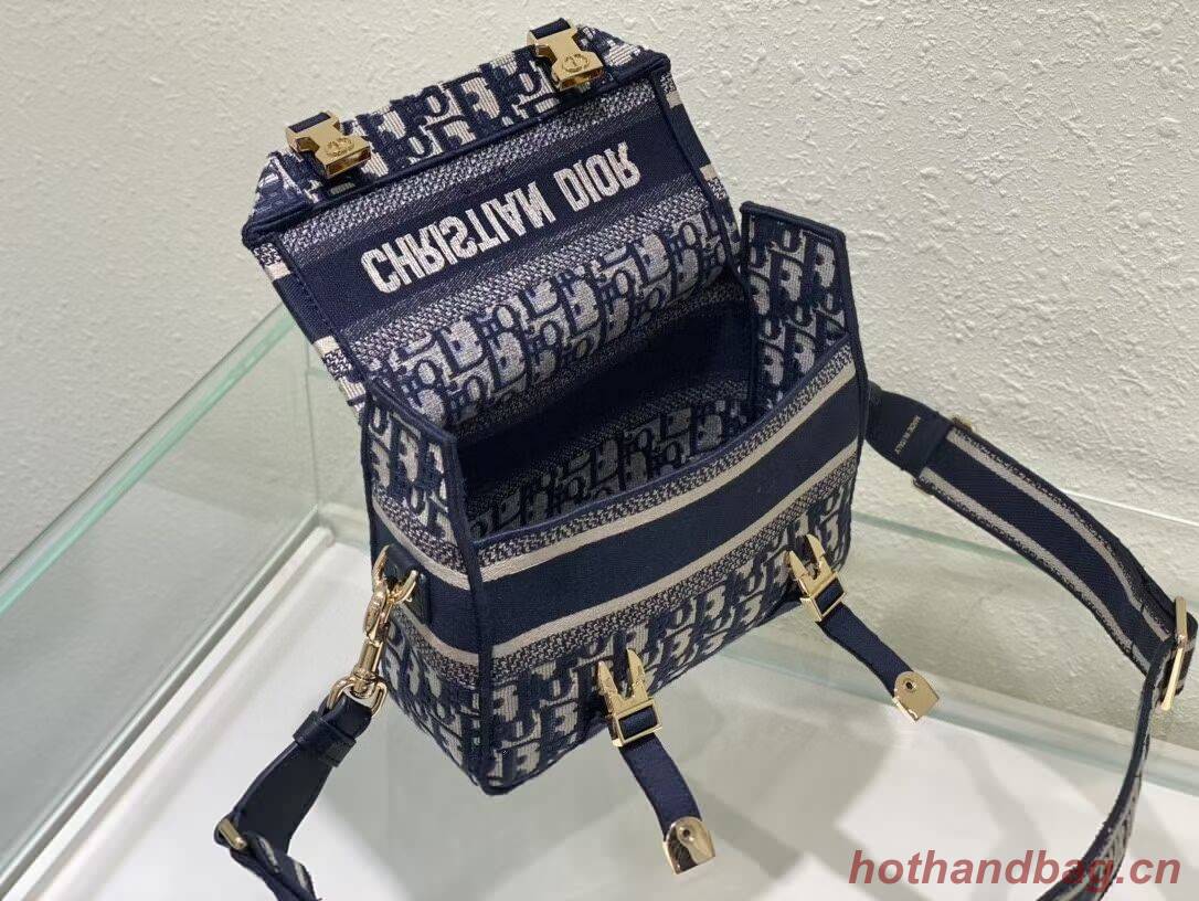 DIOR BOBBY BAG Embroidery C0803 dark blue DIOR BOBBY BAG Embroidery C0803 dark blue