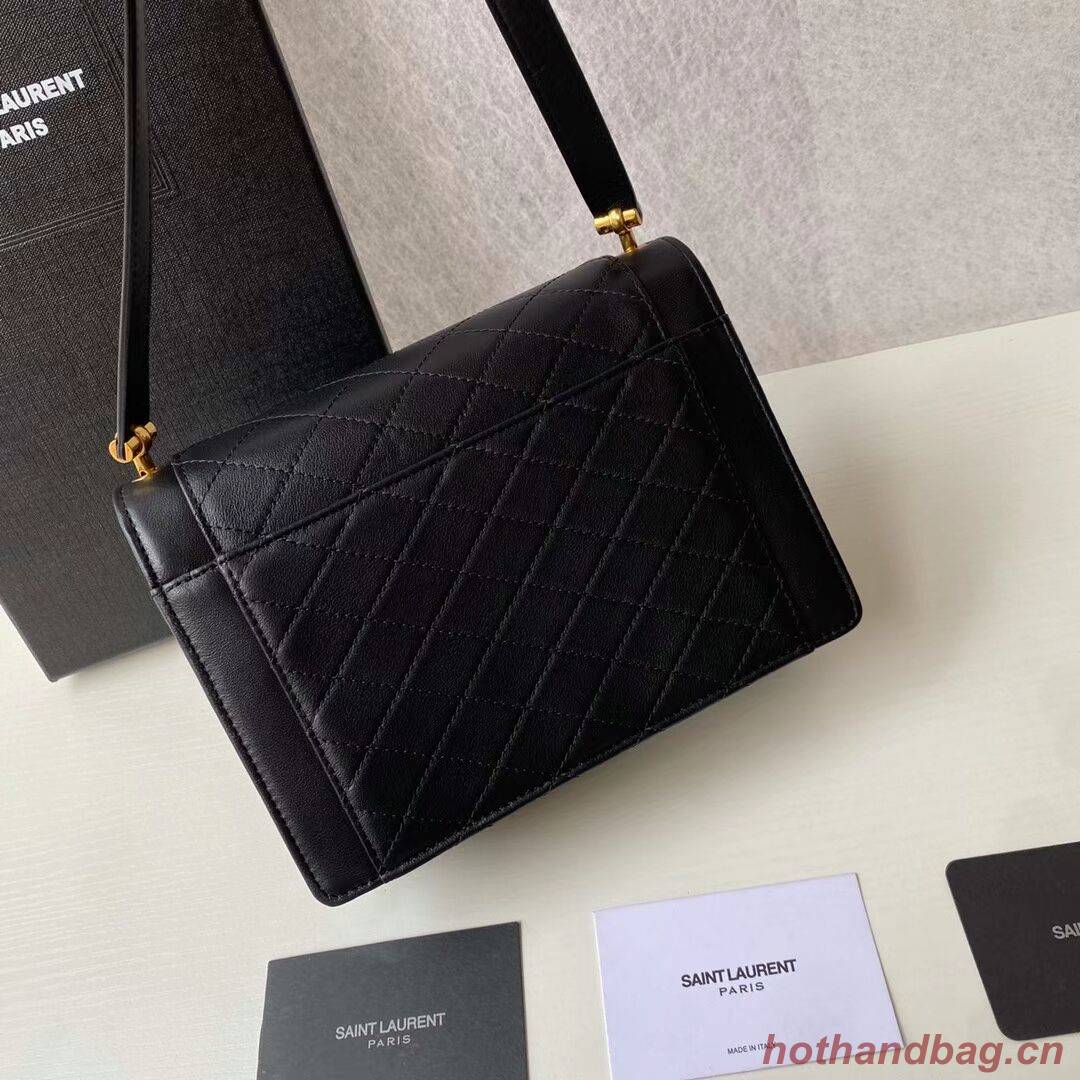 Yves Saint Laurent GABY MINI SATCHEL IN QUILTED LAMBSKIN 6855741 black Yves Saint Laurent GABY MINI SATCHEL IN QUILTED LAMBSKIN 6855741 black