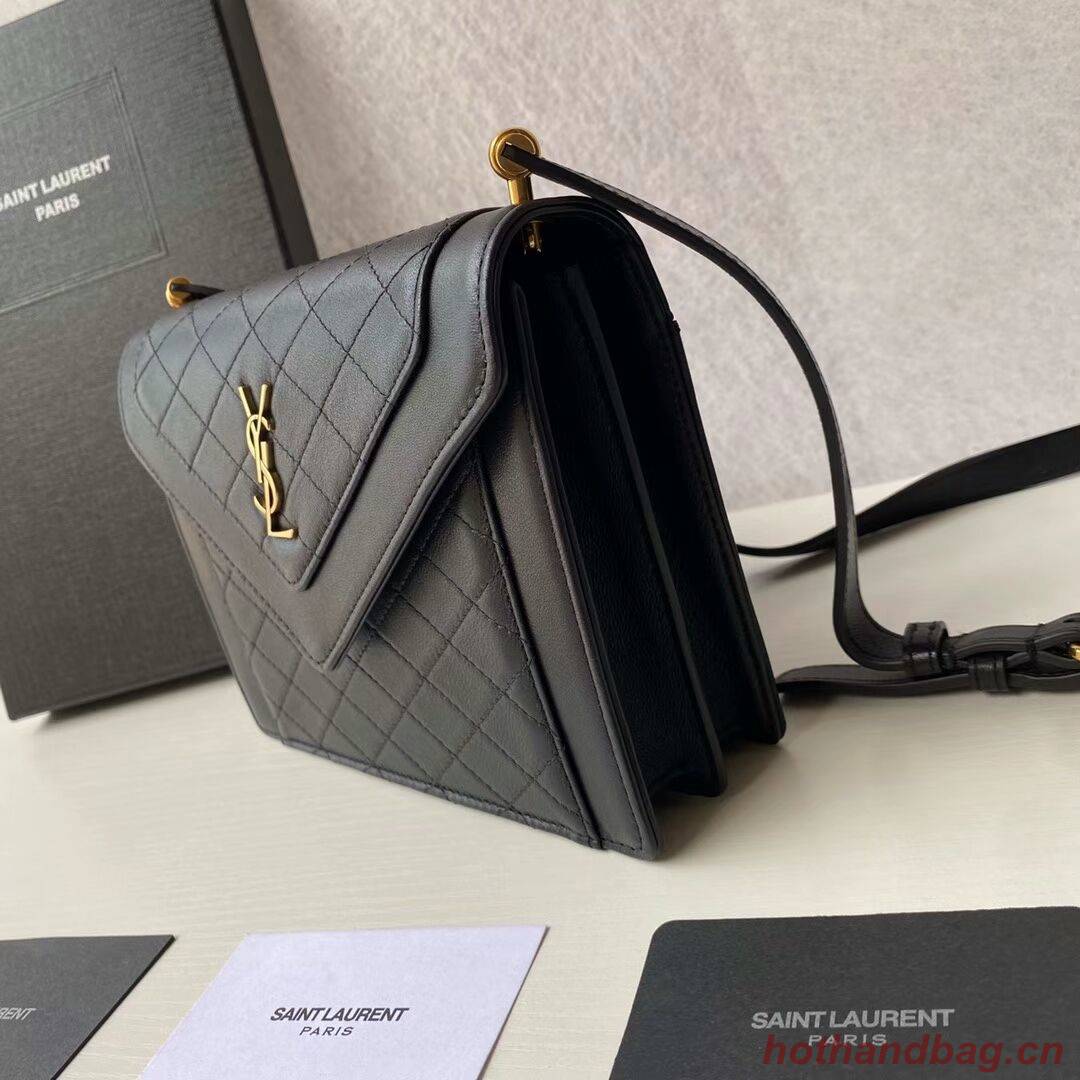 Yves Saint Laurent GABY MINI SATCHEL IN QUILTED LAMBSKIN 6855741 black Yves Saint Laurent GABY MINI SATCHEL IN QUILTED LAMBSKIN 6855741 black