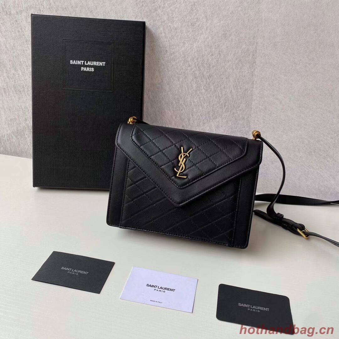 Yves Saint Laurent GABY MINI SATCHEL IN QUILTED LAMBSKIN 6855741 black Yves Saint Laurent GABY MINI SATCHEL IN QUILTED LAMBSKIN 6855741 black