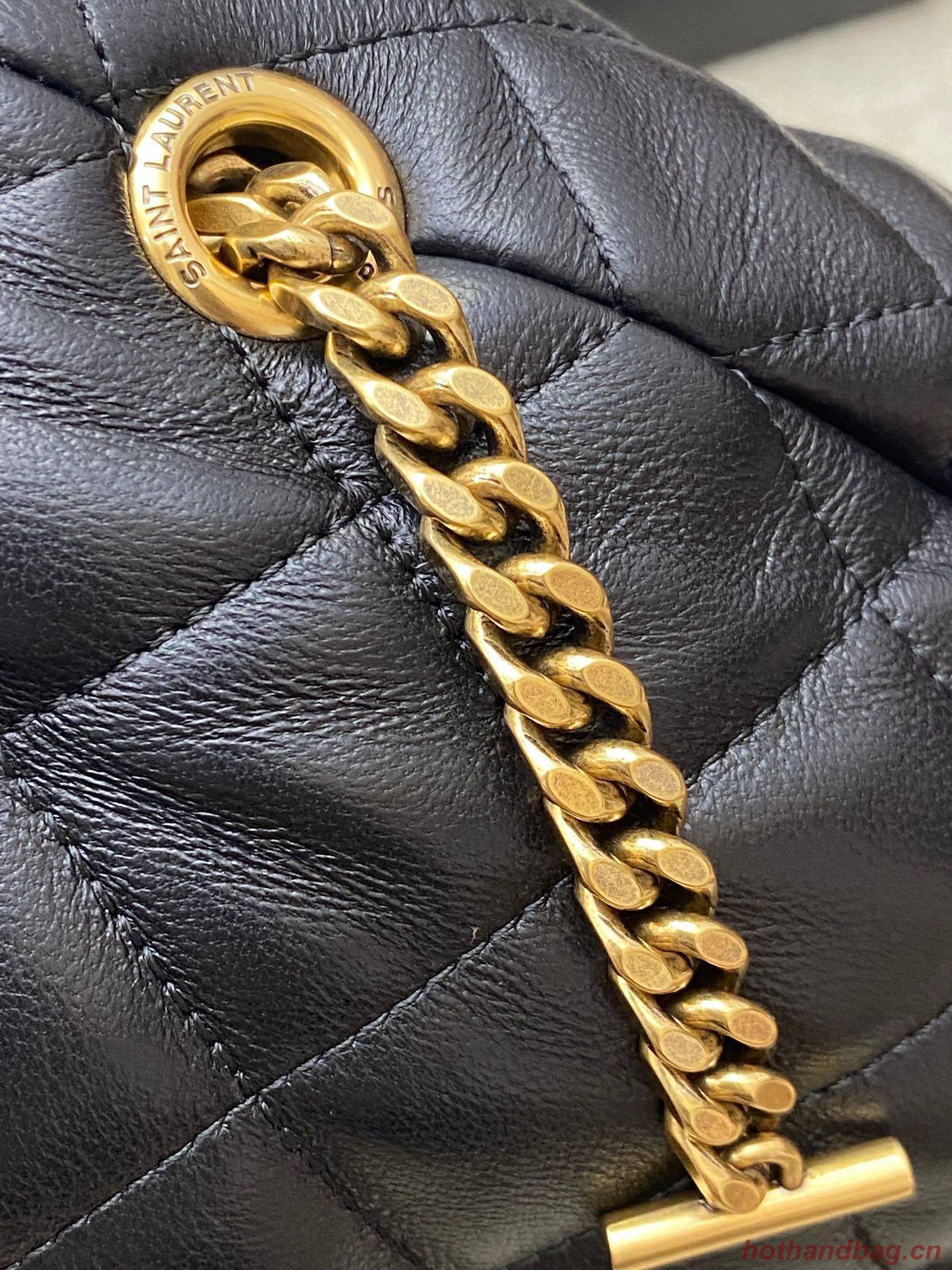 Yves Saint Laurent ICARE MAXI SHOPPING BAG IN QUILTED LAMBSKIN 698651 Black Yves Saint Laurent ICARE MAXI SHOPPING BAG IN QUILTED LAMBSKIN 698651 Black