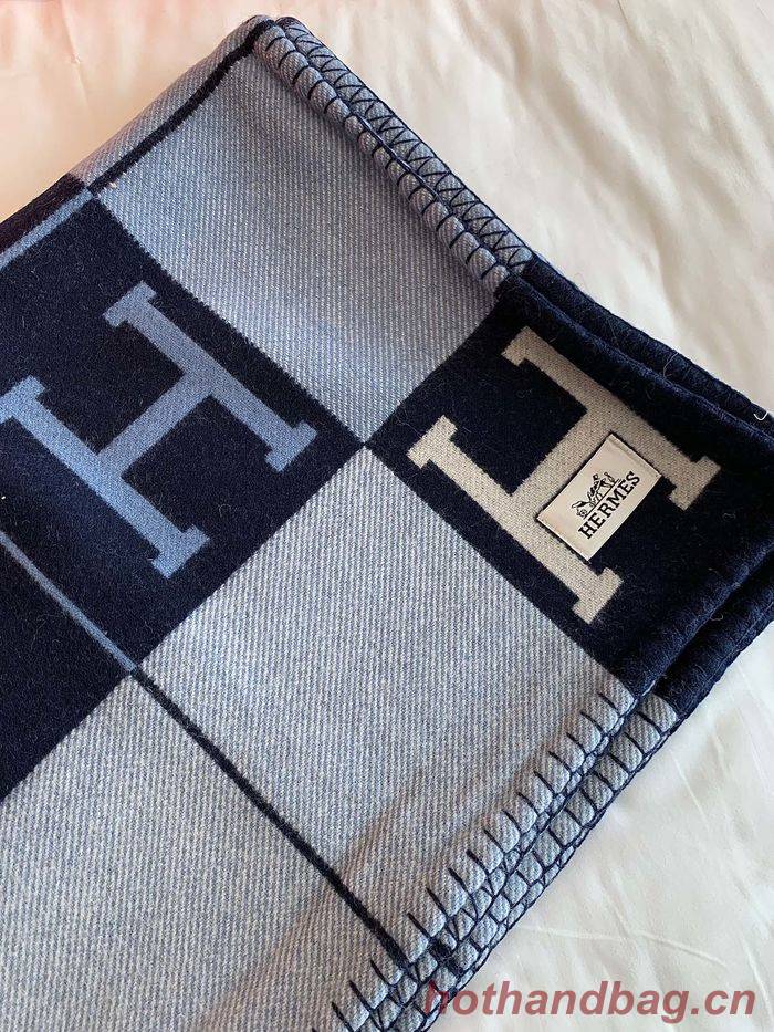 Hermes Lambswool&Cashmere Shawl&Blanket HMB00004 Hermes Lambswool&Cashmere Shawl&Blanket HMB00004