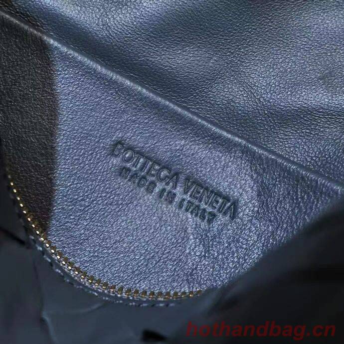 Bottega Veneta Small intrecciato leather cross-body bag 680255 Gray Bottega Veneta Small intrecciato leather cross-body bag 680255 Gray
